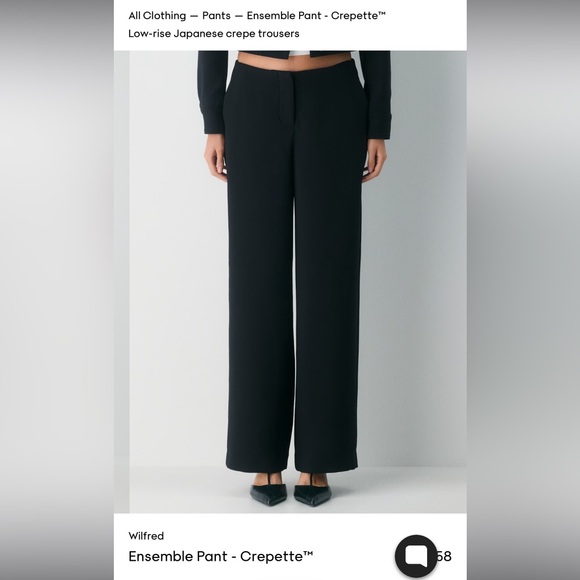 ISO - Aritzia Wilfred Ensemble Pant - Crepette - Picture 2 of 2